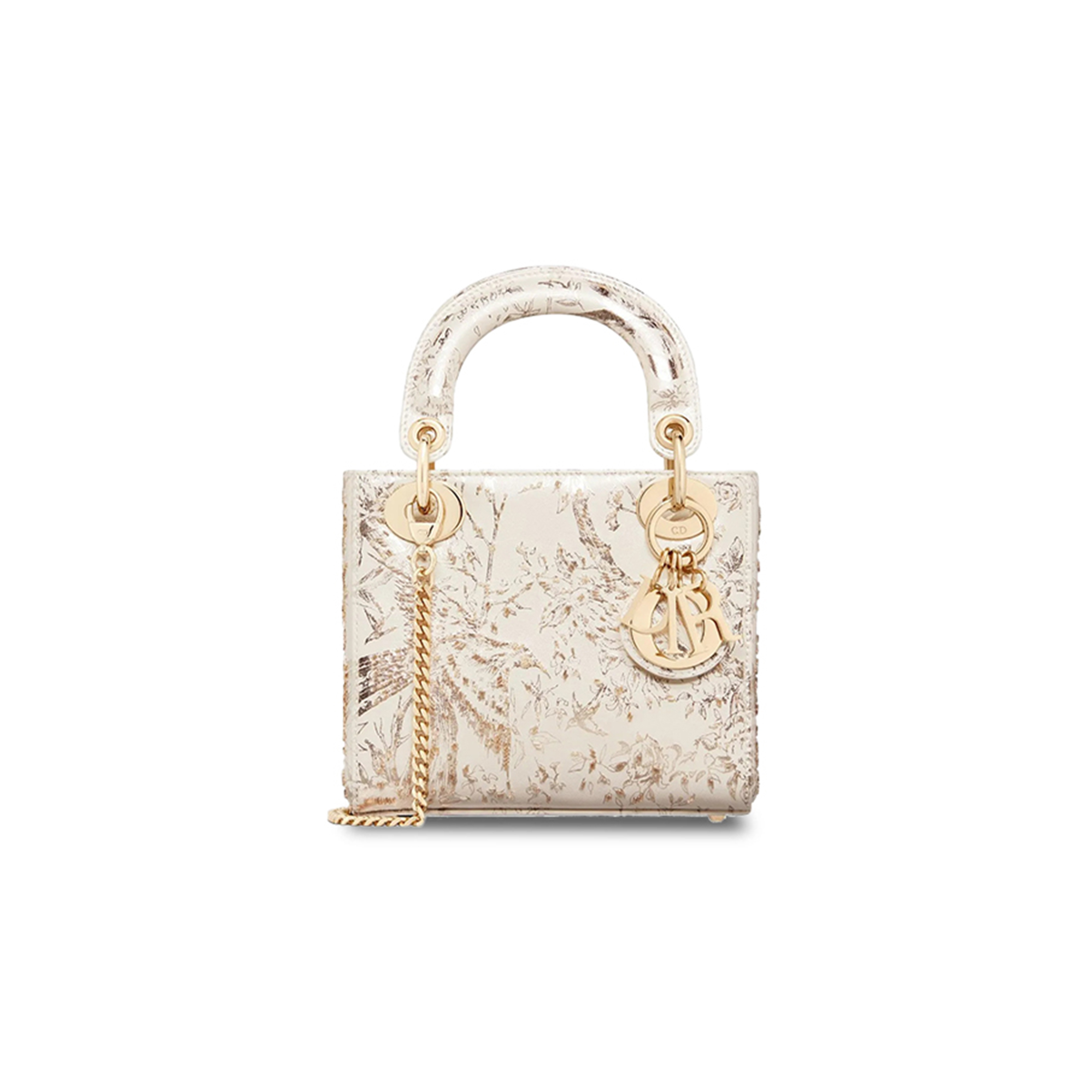 DIOR MINI LADY DIOR BAG M0505OEAE-M933 (17*15*7cm)